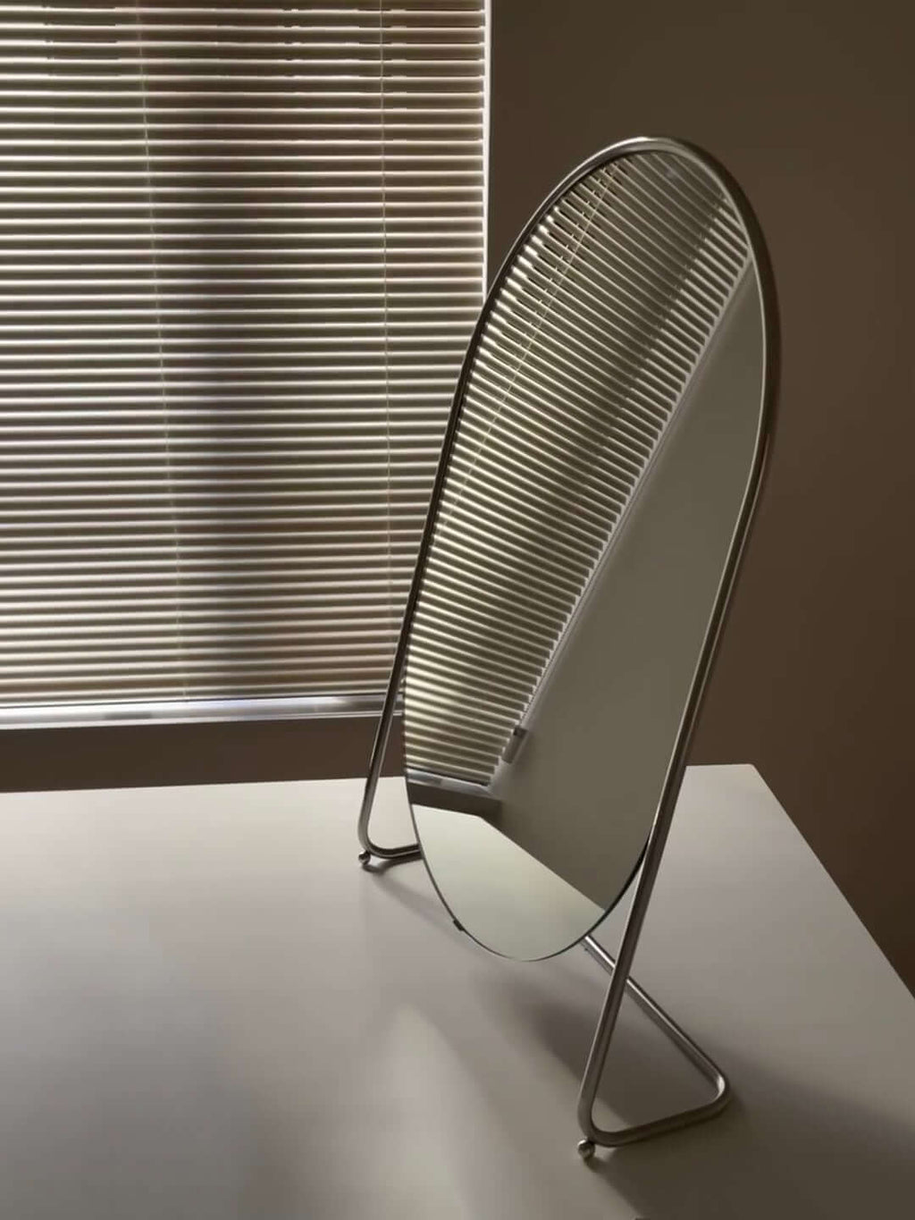 Minimalism Steel Vanity Mirror