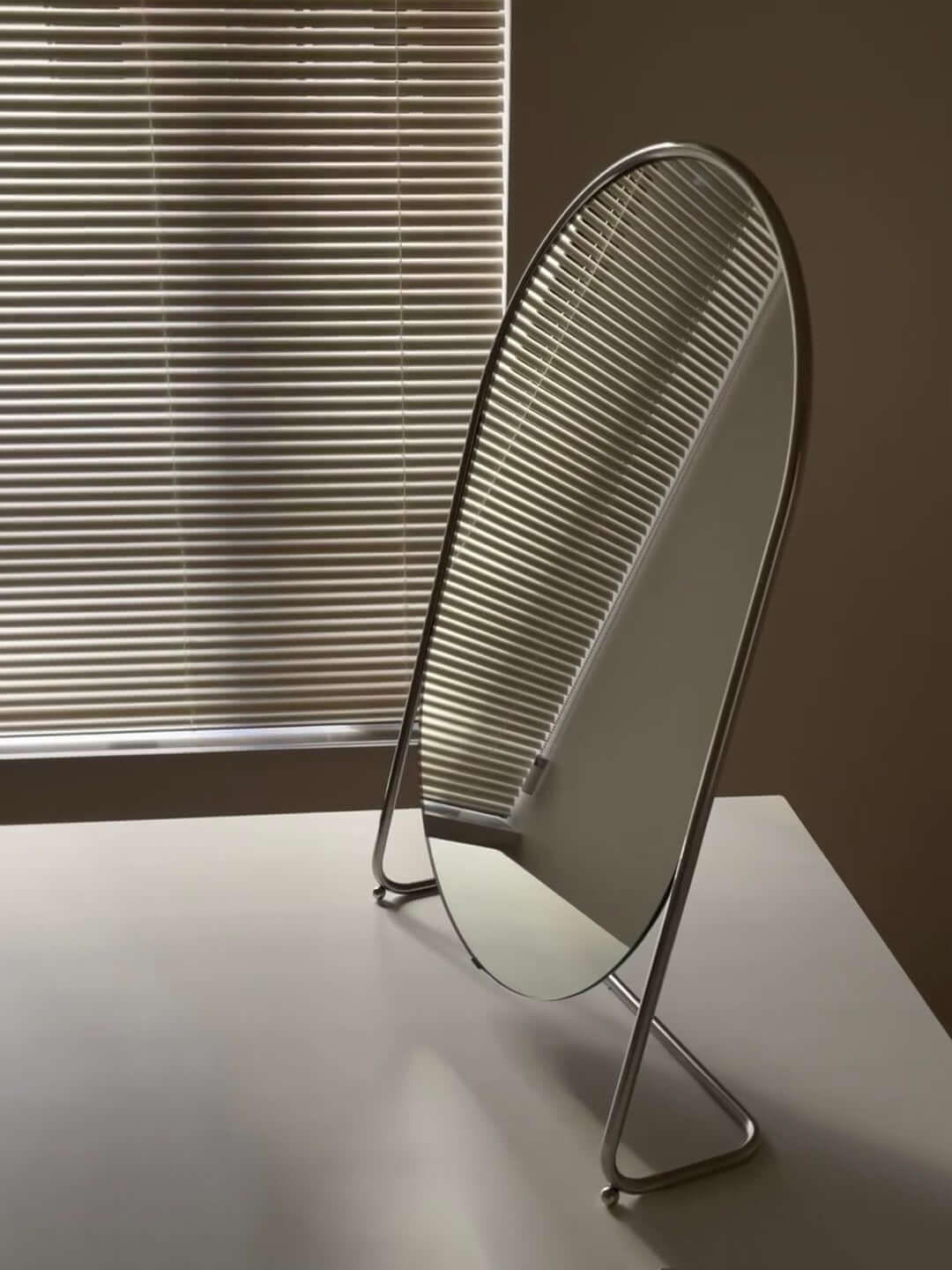 Minimalism Steel Vanity Mirror