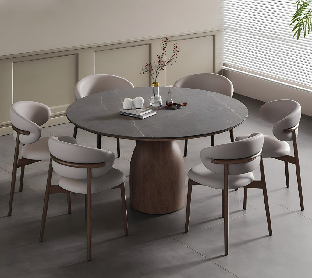 Solid Wood Round Table