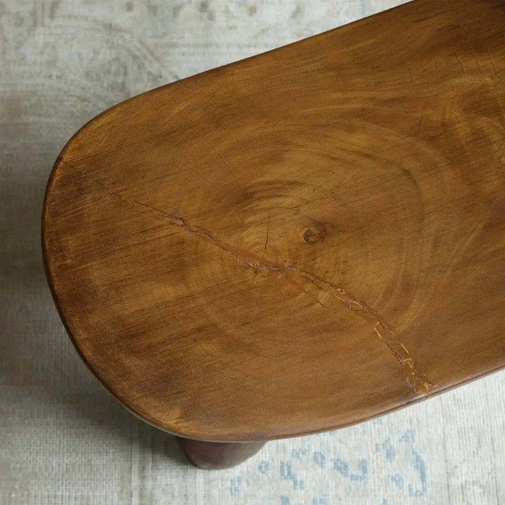 African Senufo Wood Milk Stool