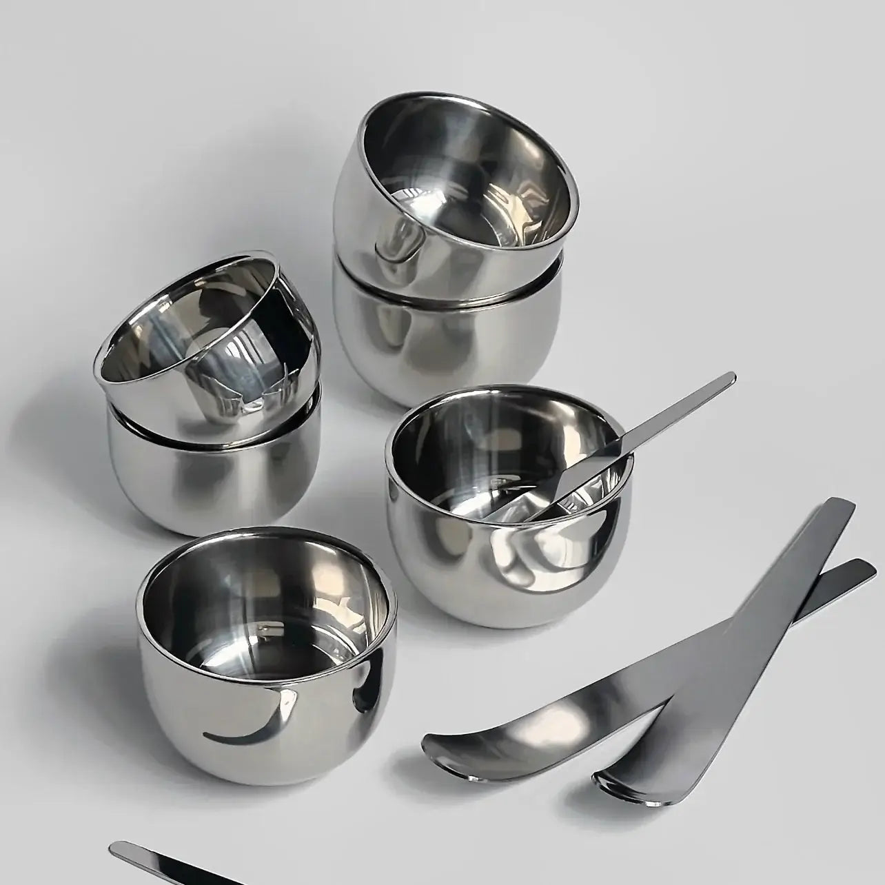 Minimalist Dessert Spoon - set of 2