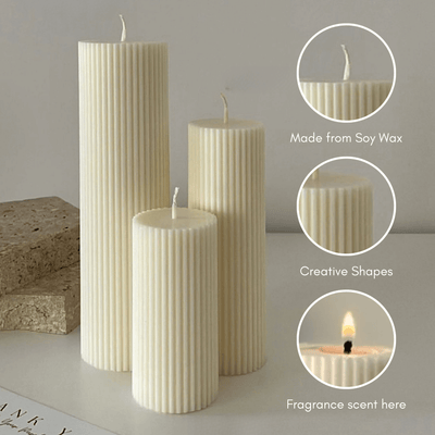Retro Iron Candlestick