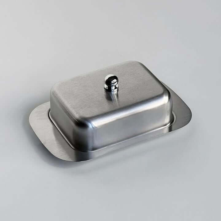 Stainless Steel Butter Dish with Lid