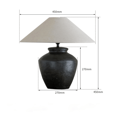 One Line Table Pot Lamp
