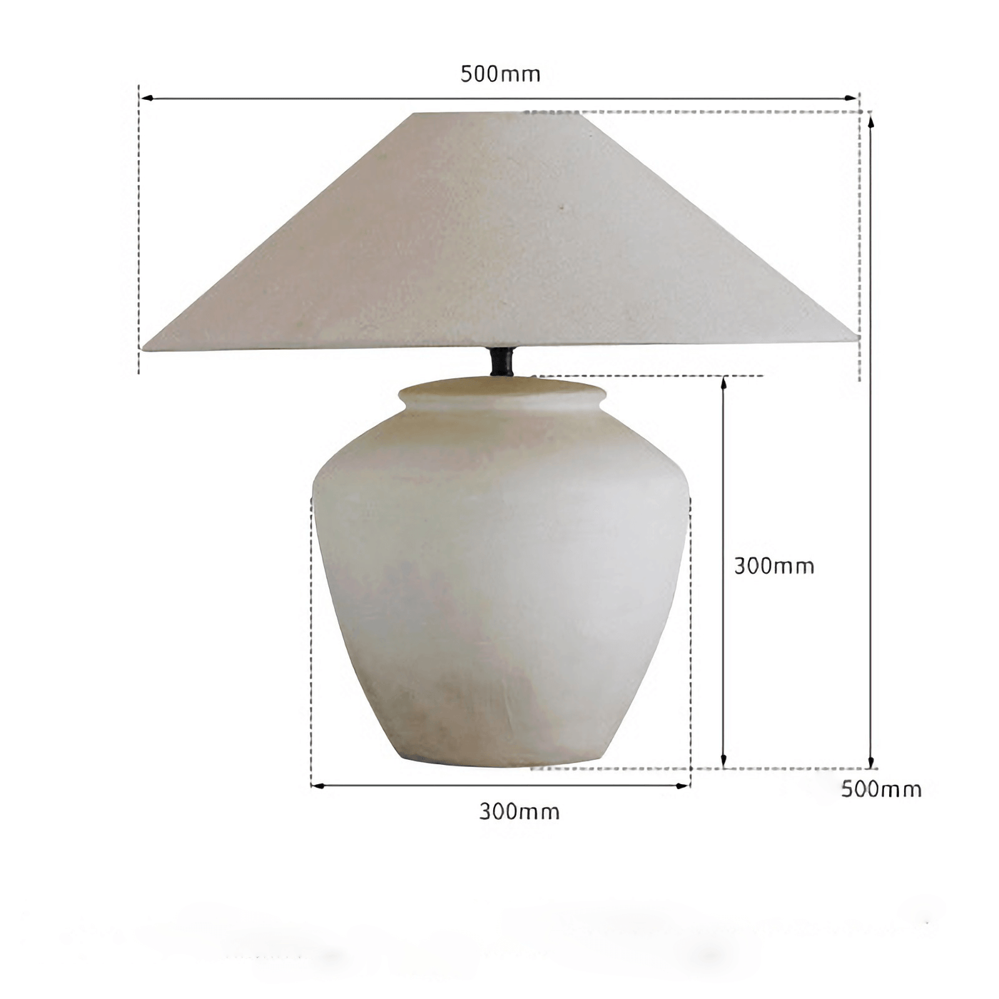 One Line Table Pot Lamp