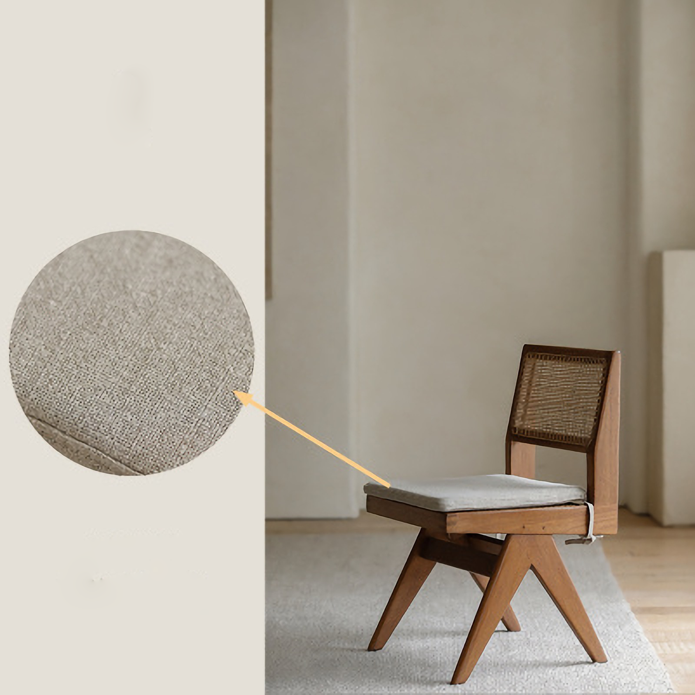 Wood-Mounted Dining Chair
