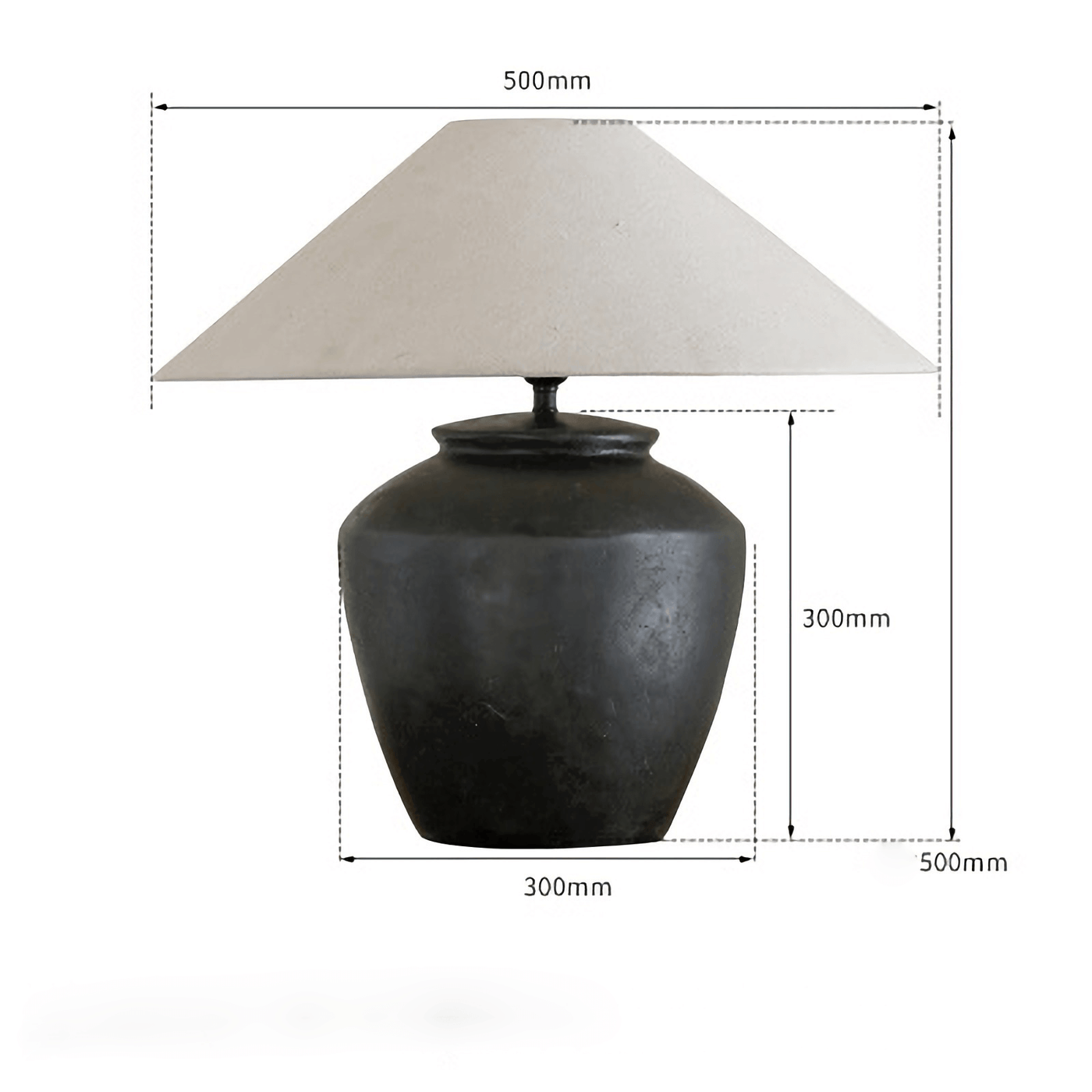 One Line Table Pot Lamp