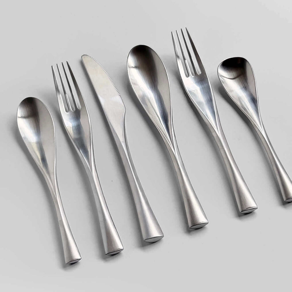 Elysian Stainless Steel Cutlery - Two Sets