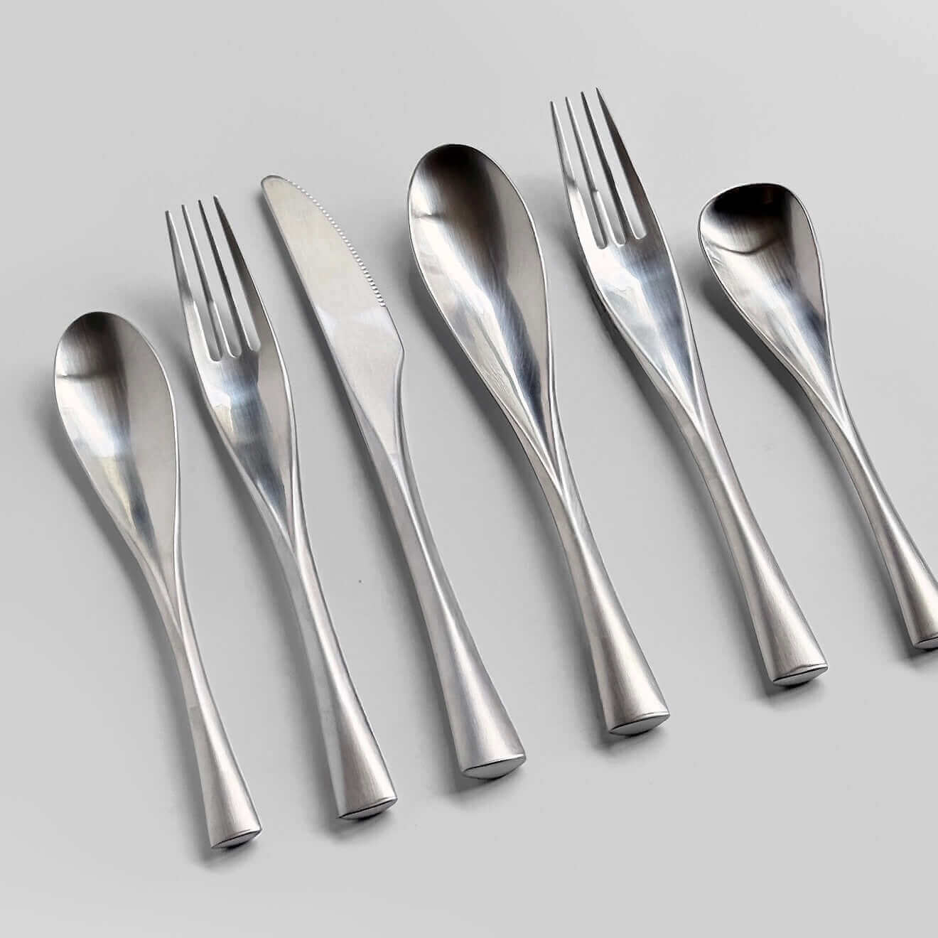 Elysian Stainless Steel Cutlery - Two Sets