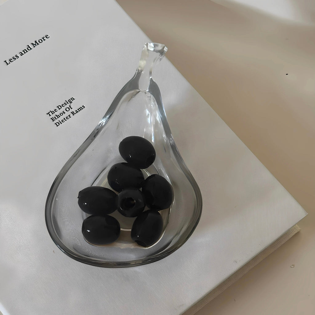 Liora Hand-Blown Glass Scoop Bowl