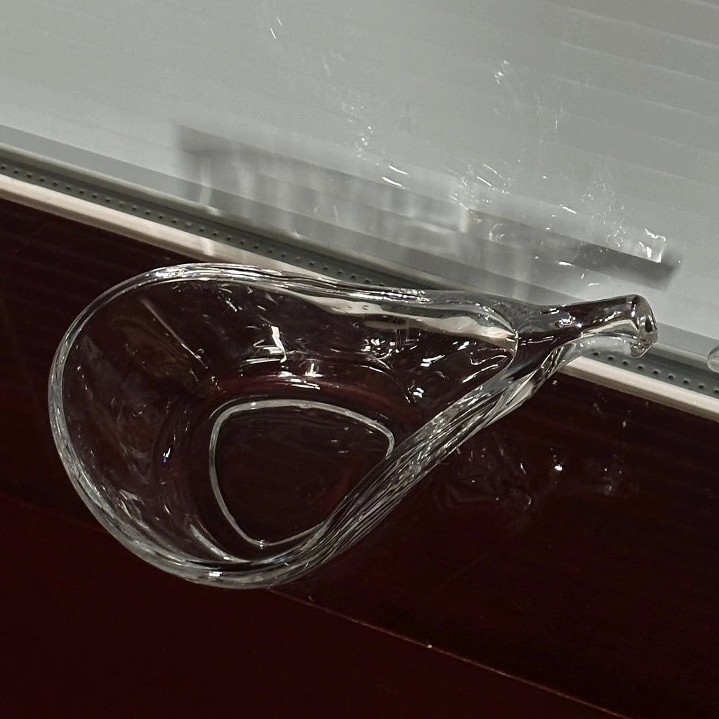 Liora Hand-Blown Glass Scoop Bowl