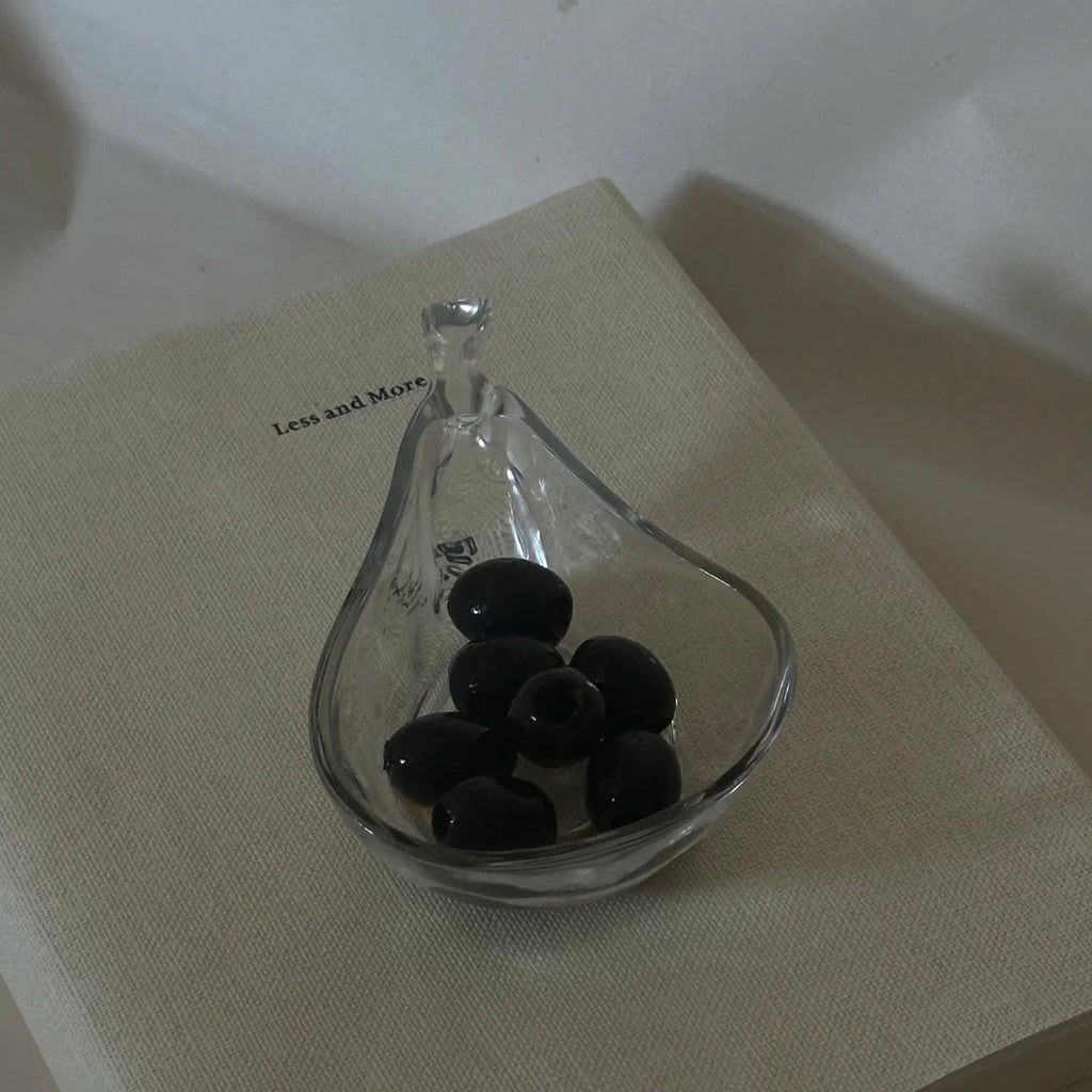 Liora Hand-Blown Glass Scoop Bowl