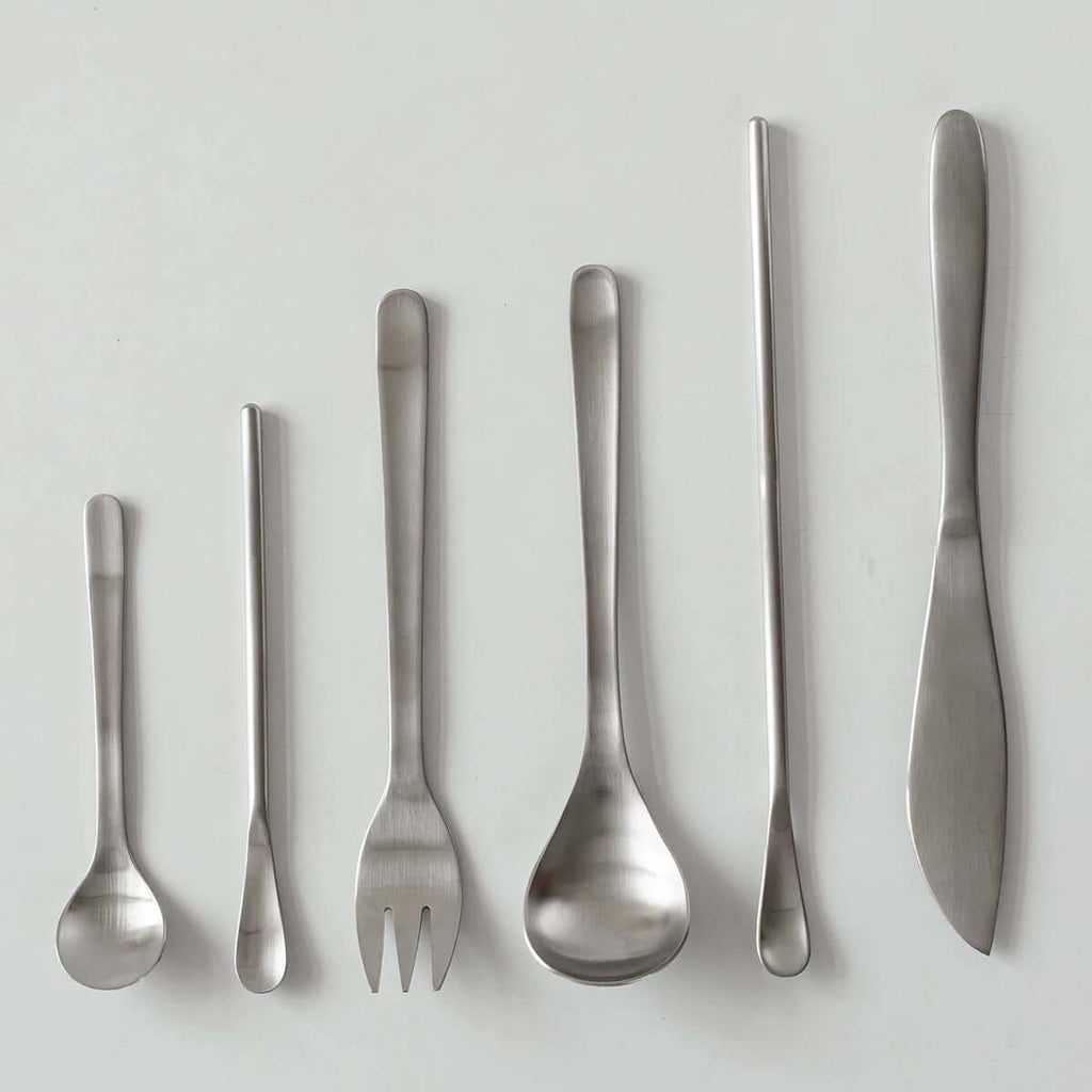 Japanese Retro Stainless Steel Cutlery Set
