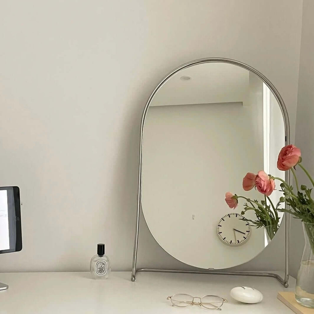 Minimalism Steel Vanity Mirror