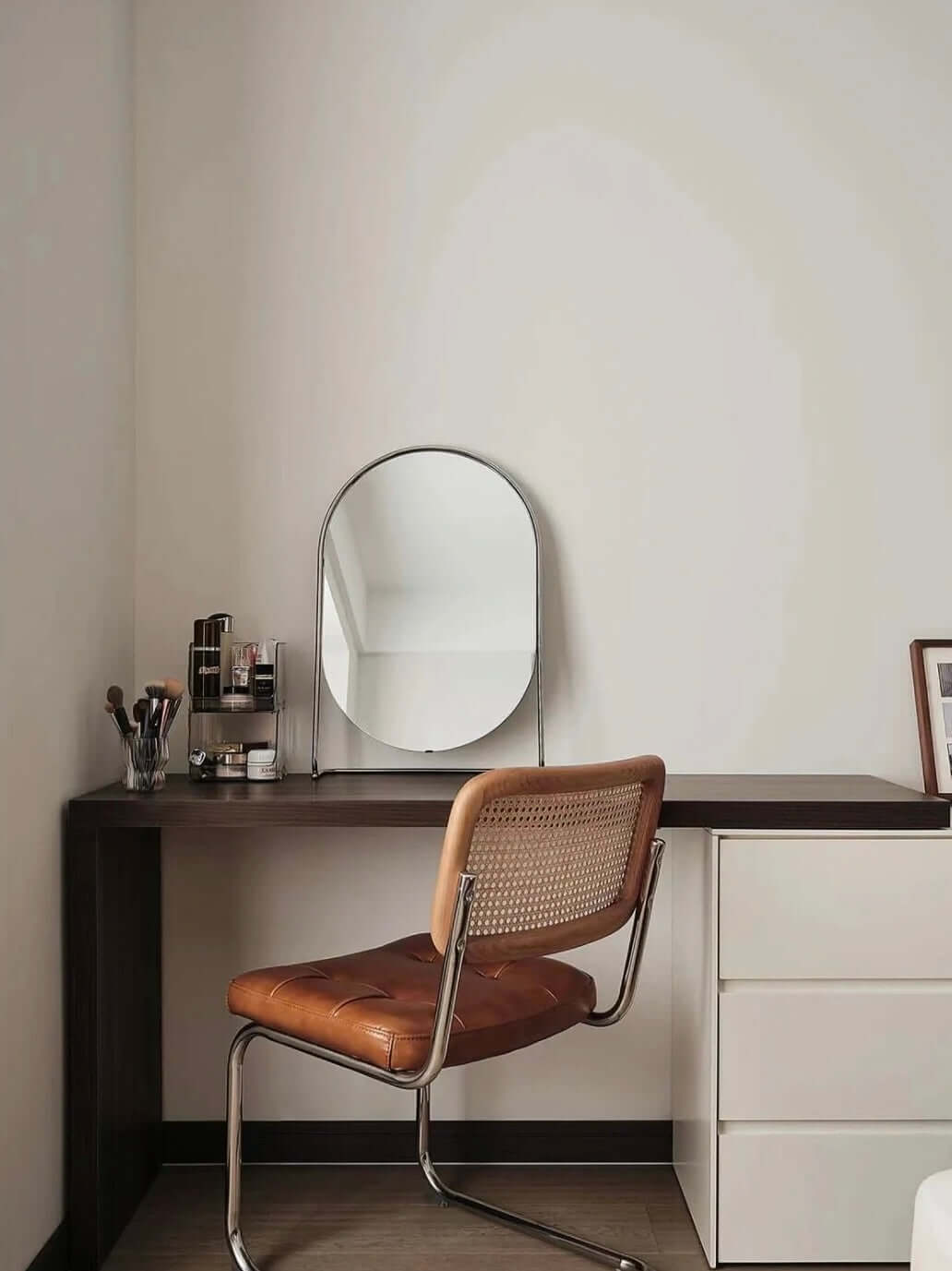 Minimalism Steel Vanity Mirror