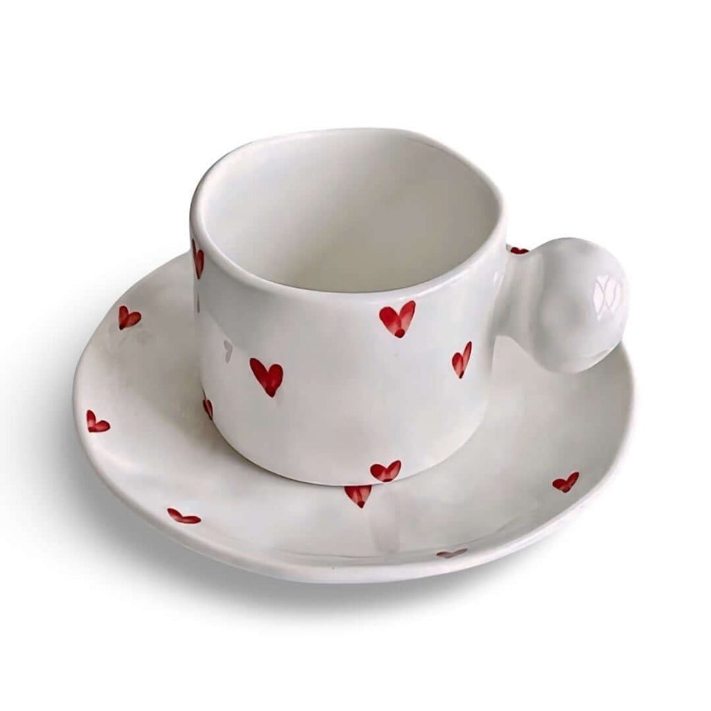 Love Bubble Mug & Saucer