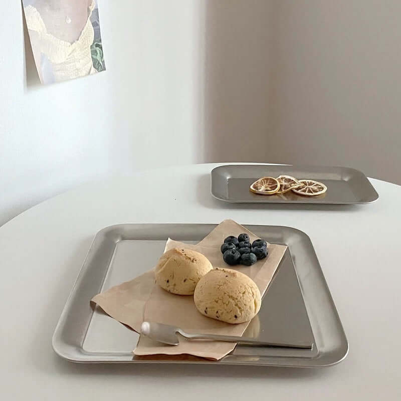 Urban Chic Stainless Steel Serving Tray