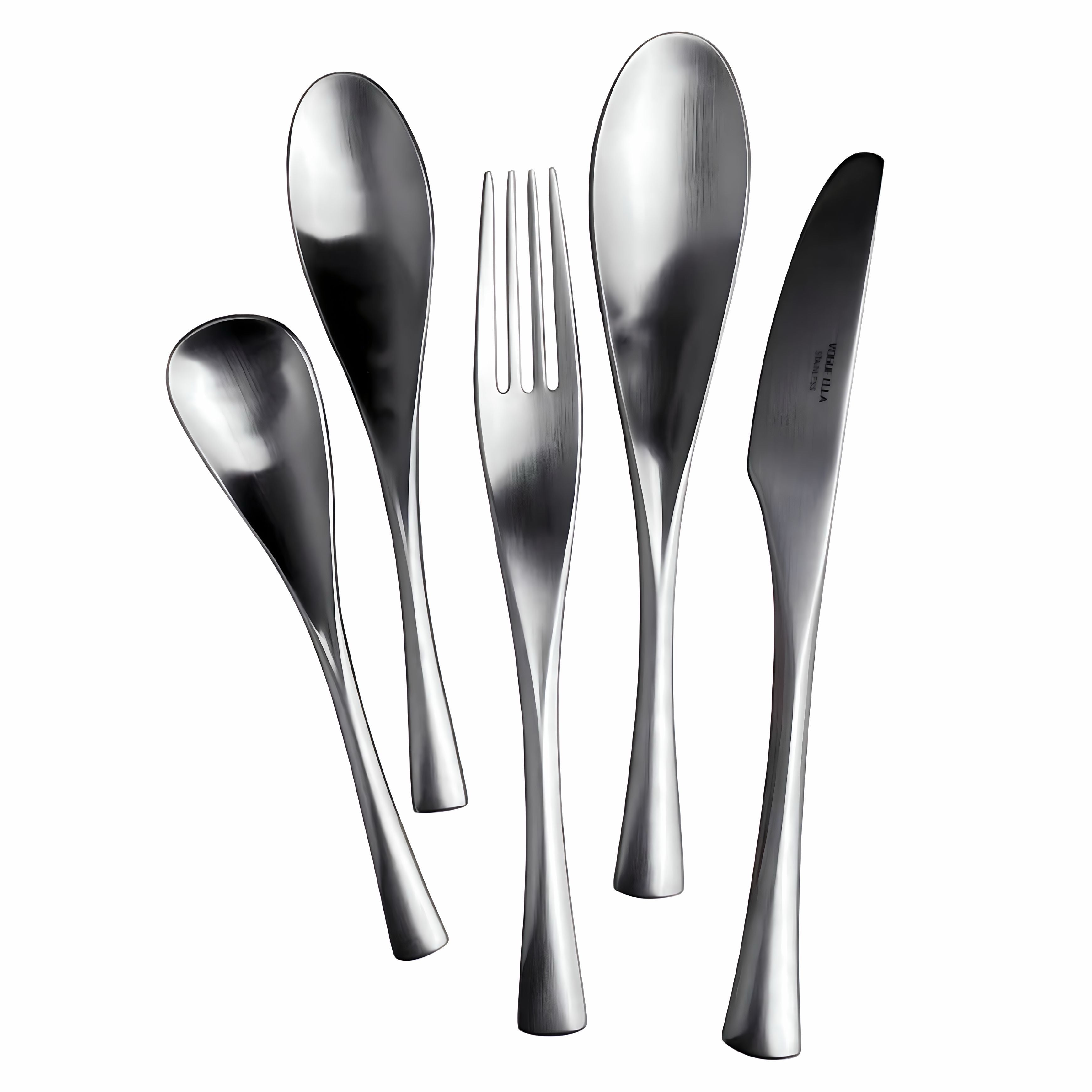 Elysian Stainless Steel Cutlery - Two Sets