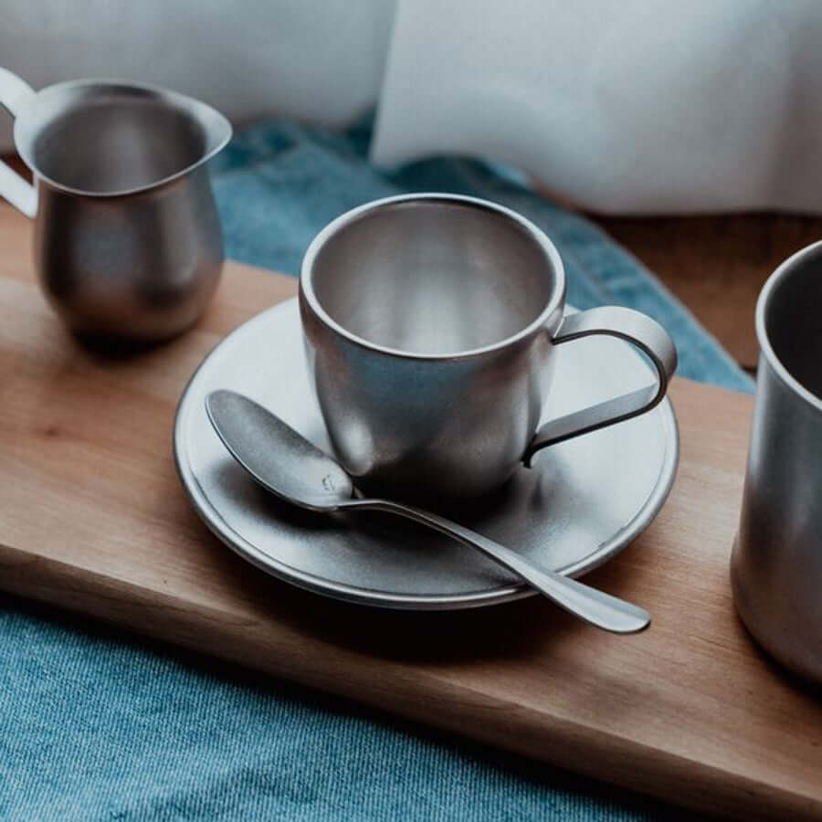 VINTAGE INOX Cup & Saucer