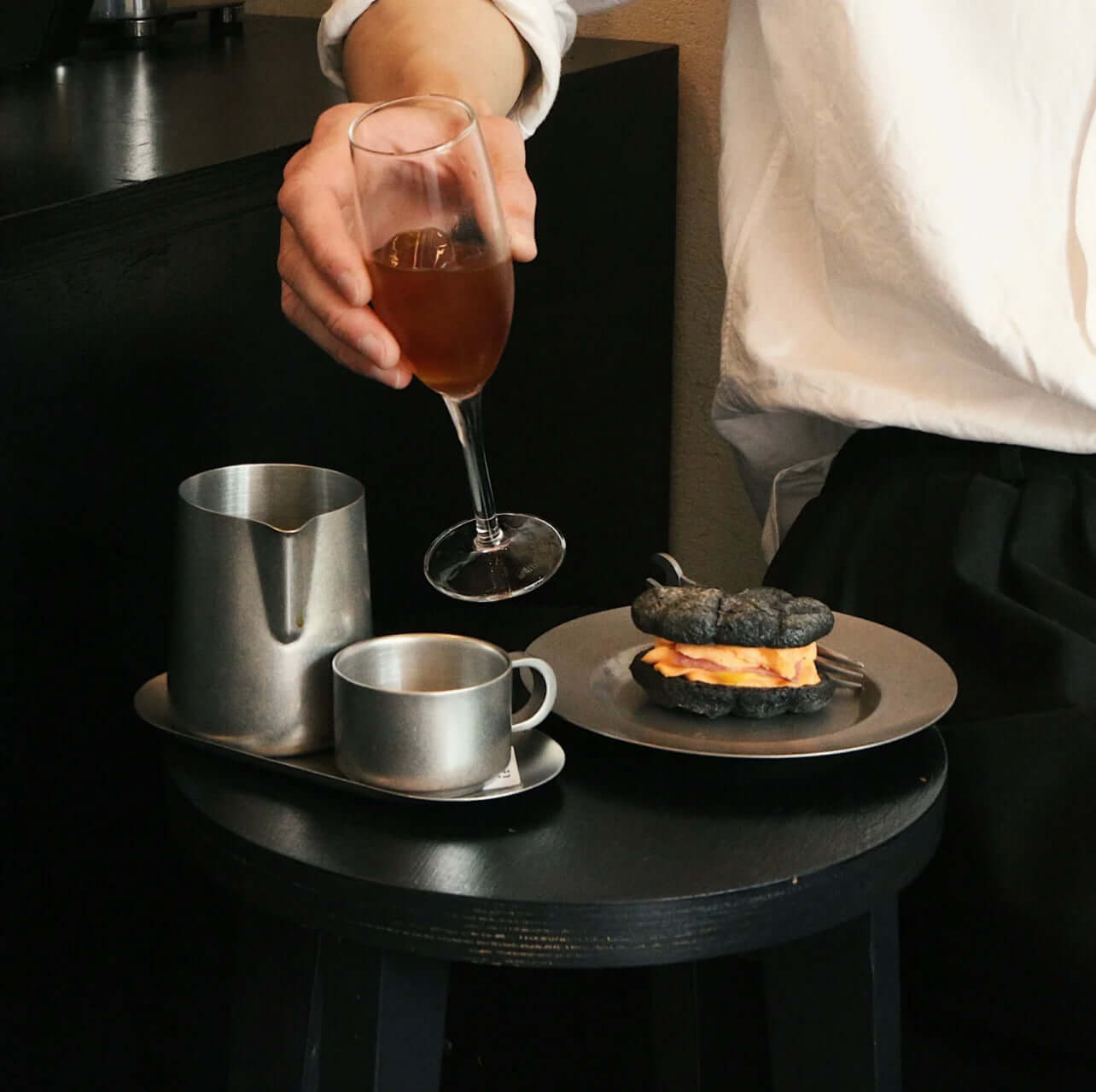 VINTAGE INOX Oval Tray