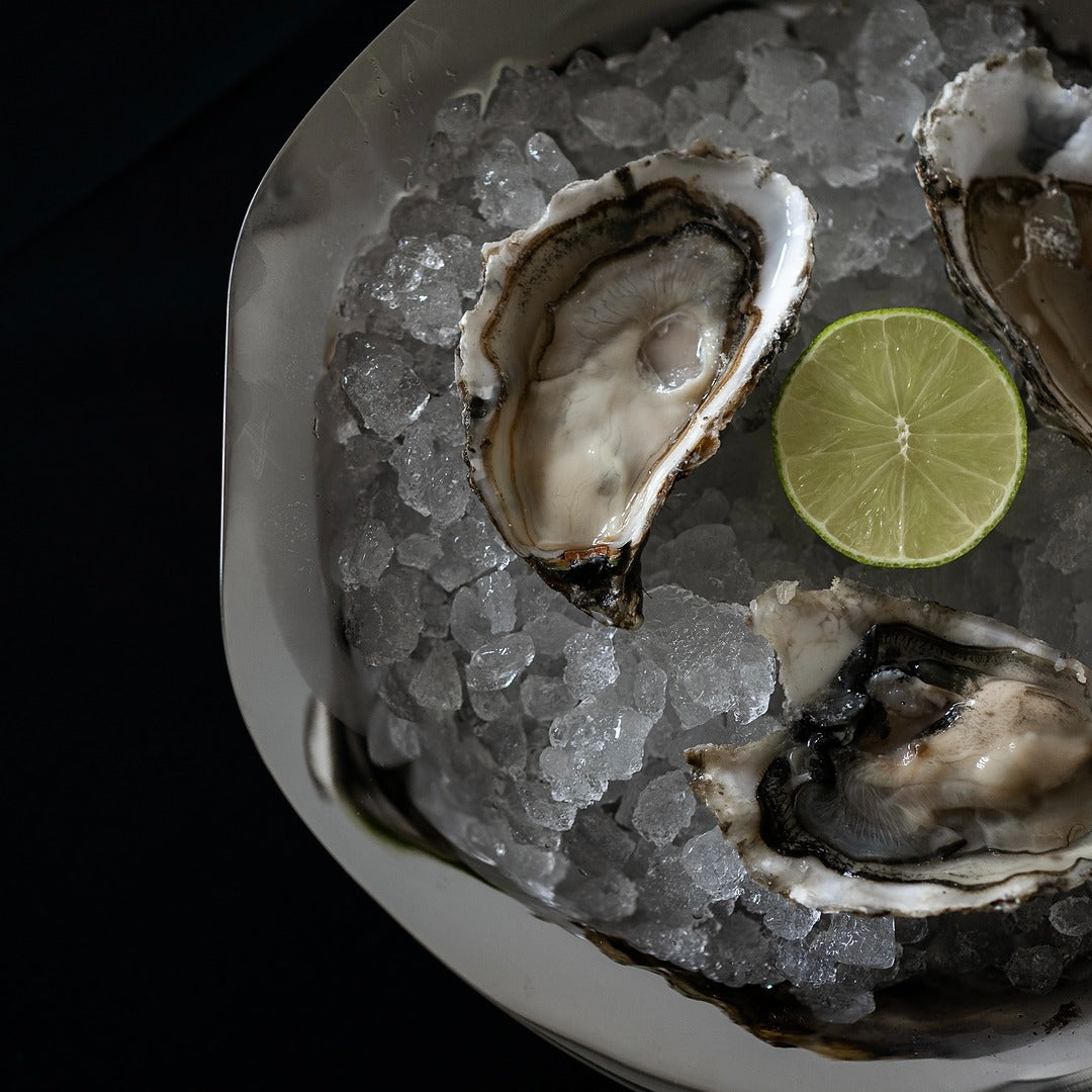 Sculpted Stainless Steel Bowl