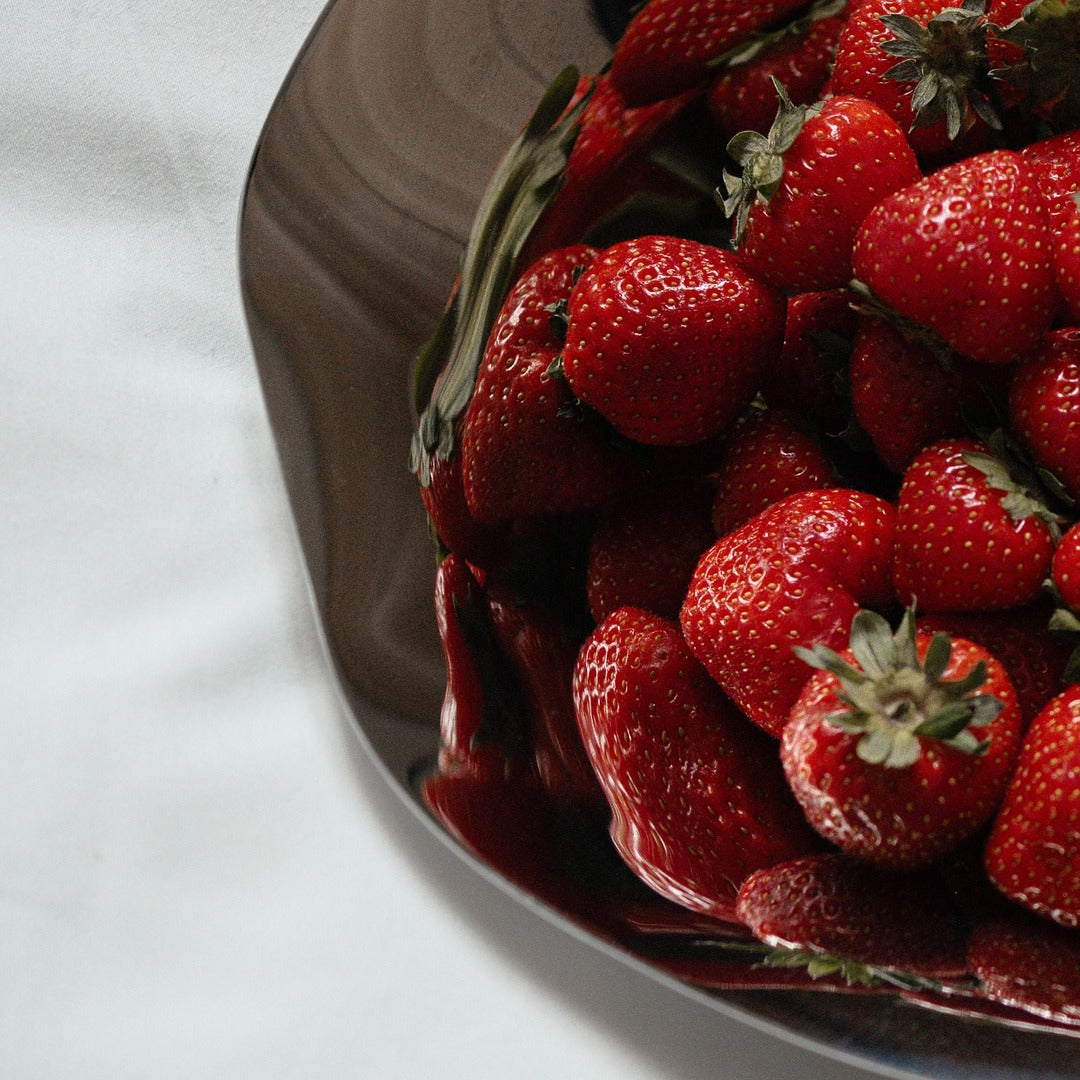 Sculpted Stainless Steel Bowl