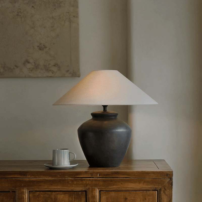 One Line Table Pot Lamp