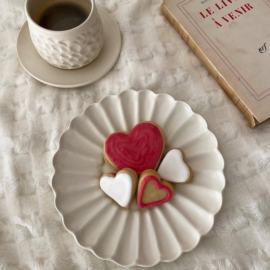 Rinka Plate by Yoshida Pottery