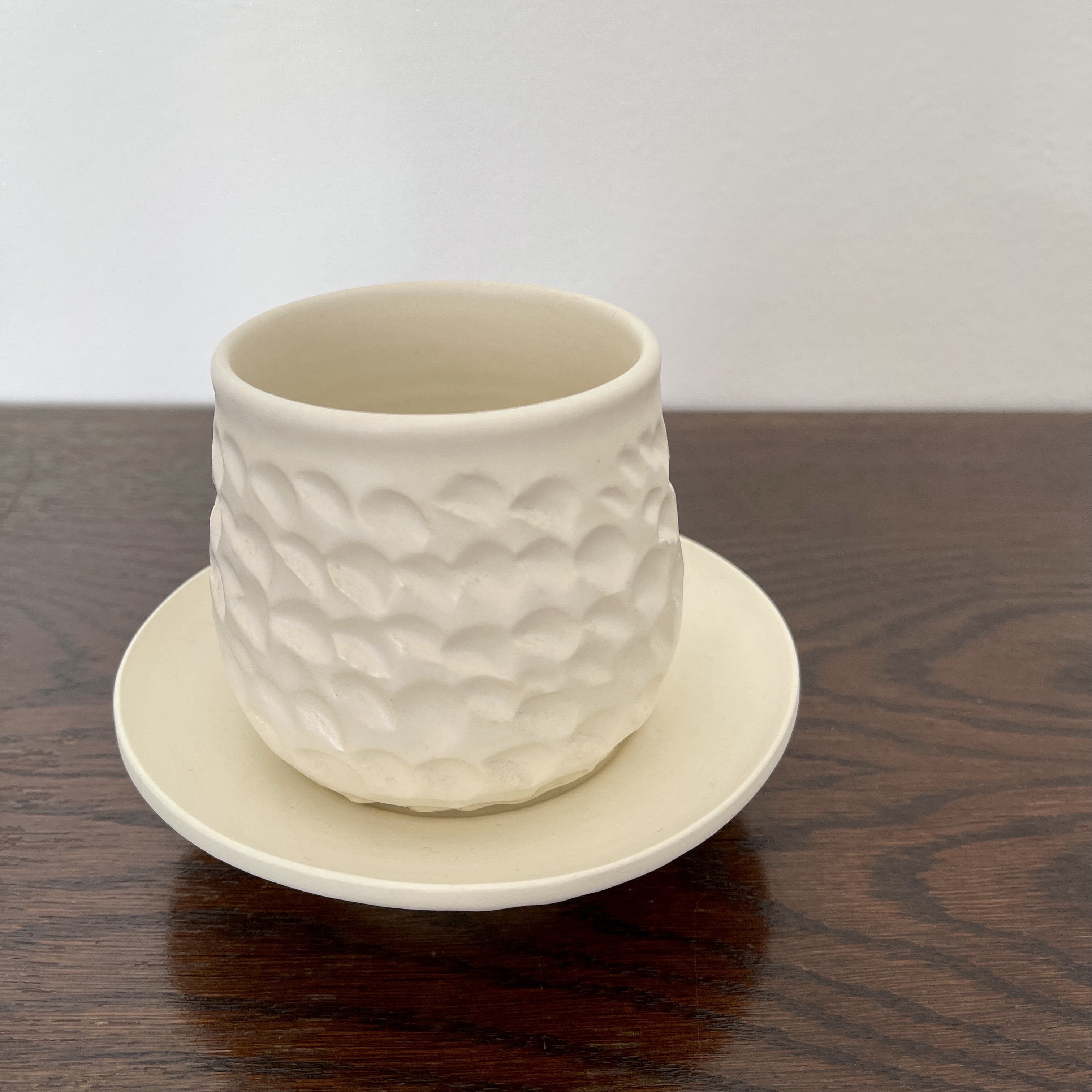 Shinogi Cup And Saucer Set