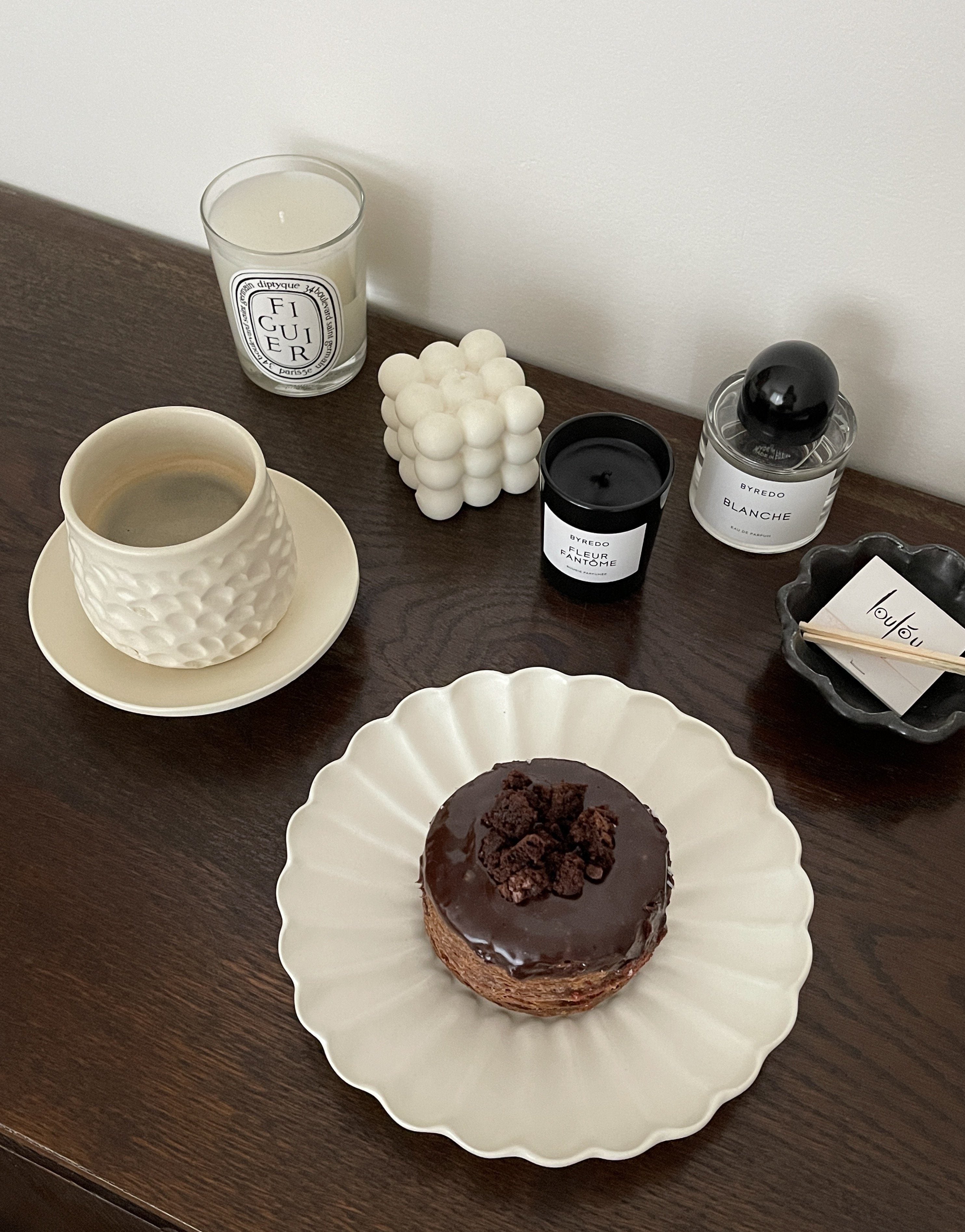 Shinogi Cup And Saucer Set