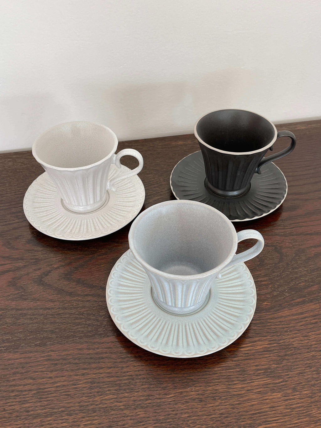 Storia Tall Coffee Cup & Saucer