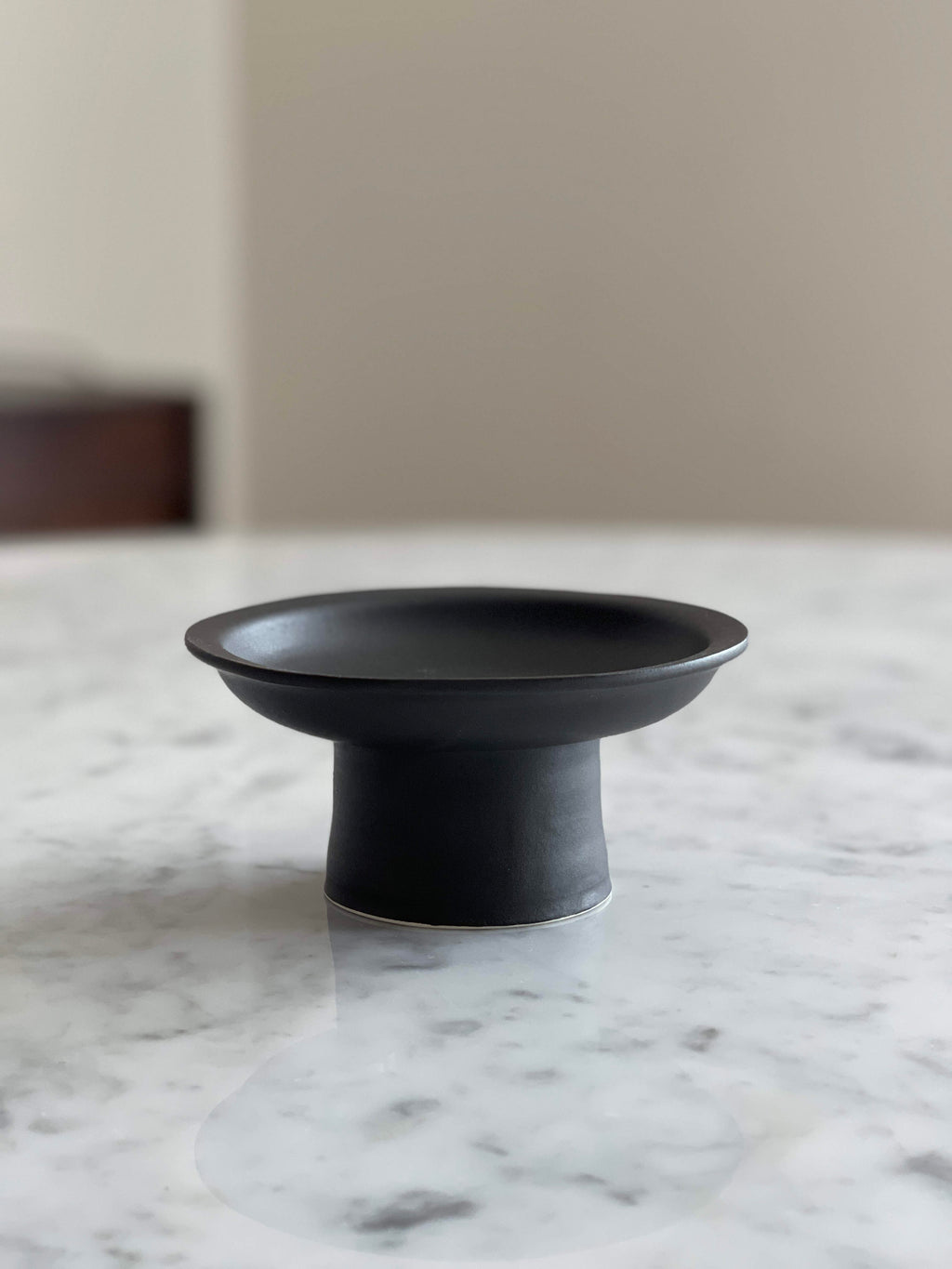 Tall Plate by Yoshida Pottery