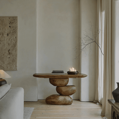 Wabi-Sabi Creative Living Room Porch Table