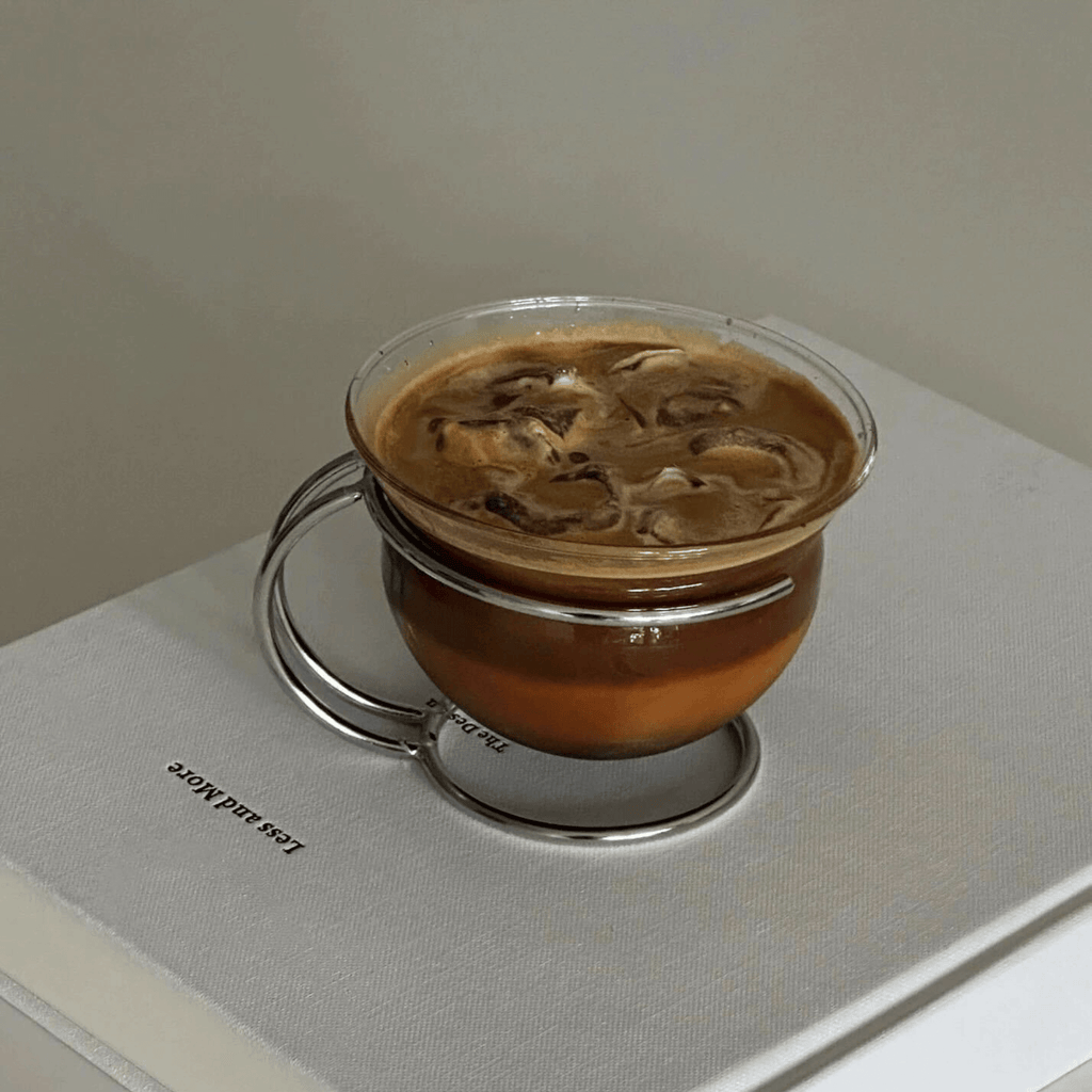 Muse Glass Cup & Saucer Set