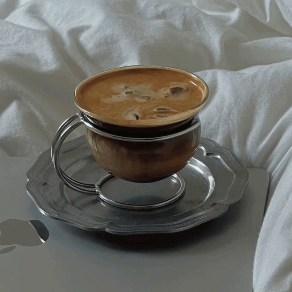 Muse Glass Cup & Saucer Set