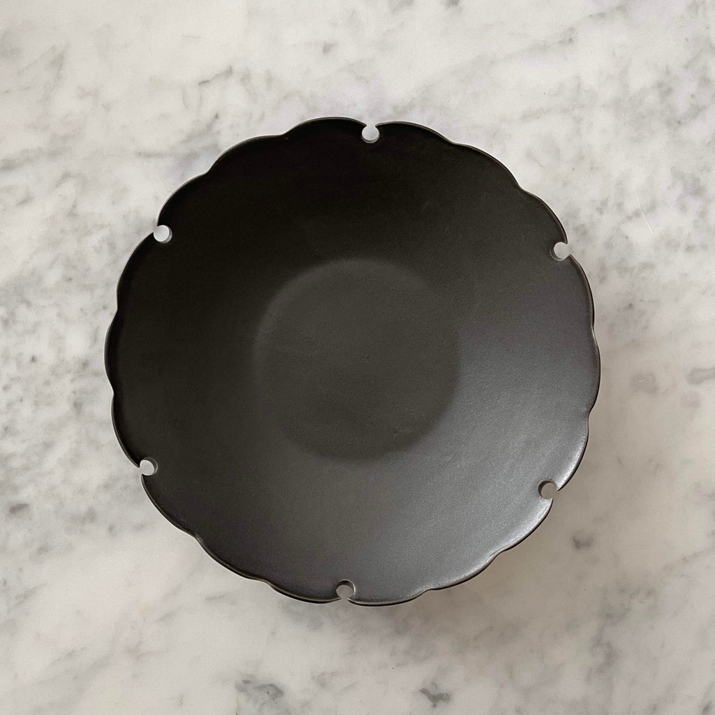 Yukiwa Plate by Yoshida Pottery