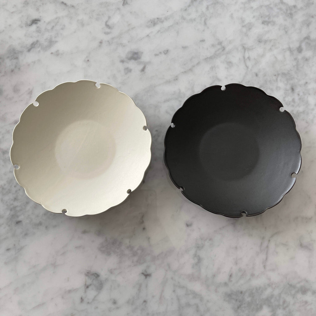 Yukiwa Plate by Yoshida Pottery