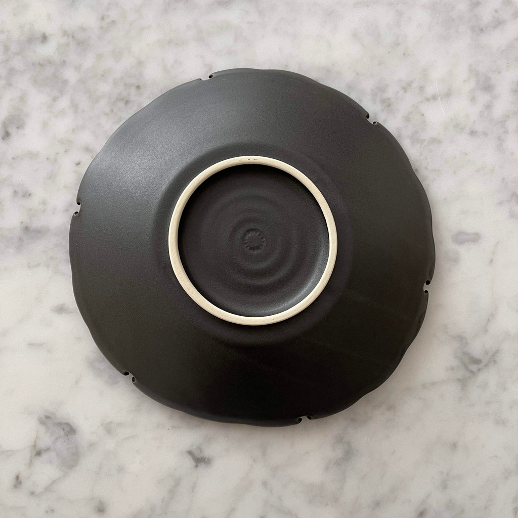 Yukiwa Plate by Yoshida Pottery