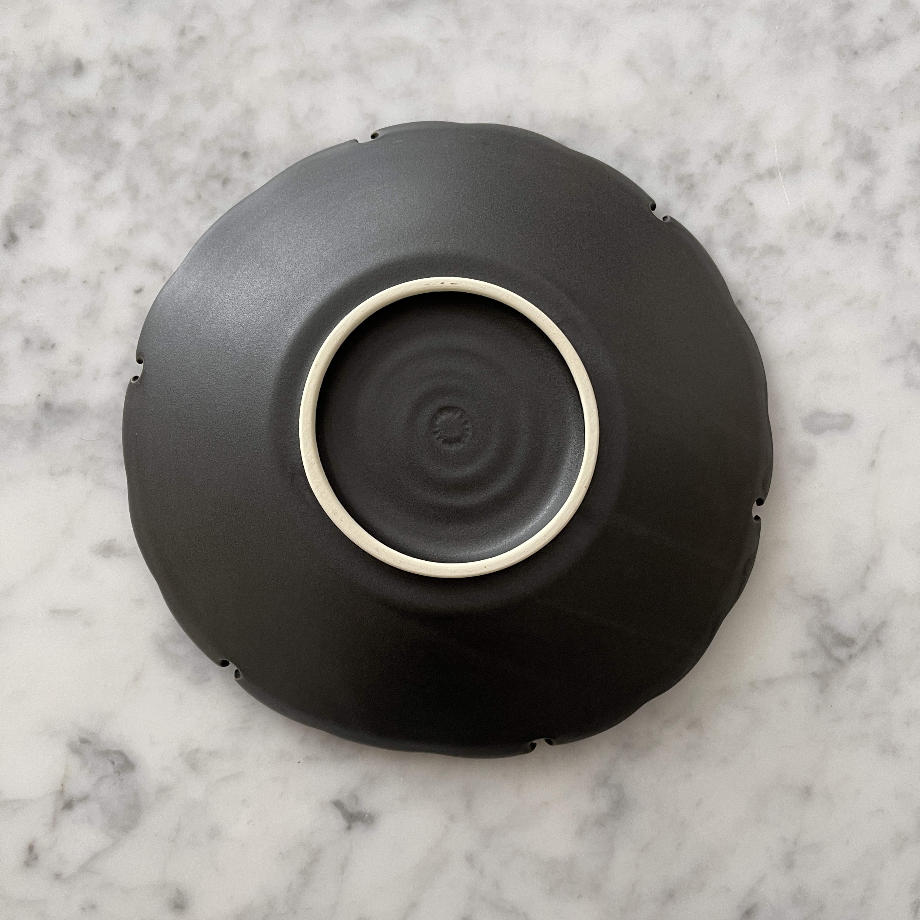 Yukiwa Plate by Yoshida Pottery