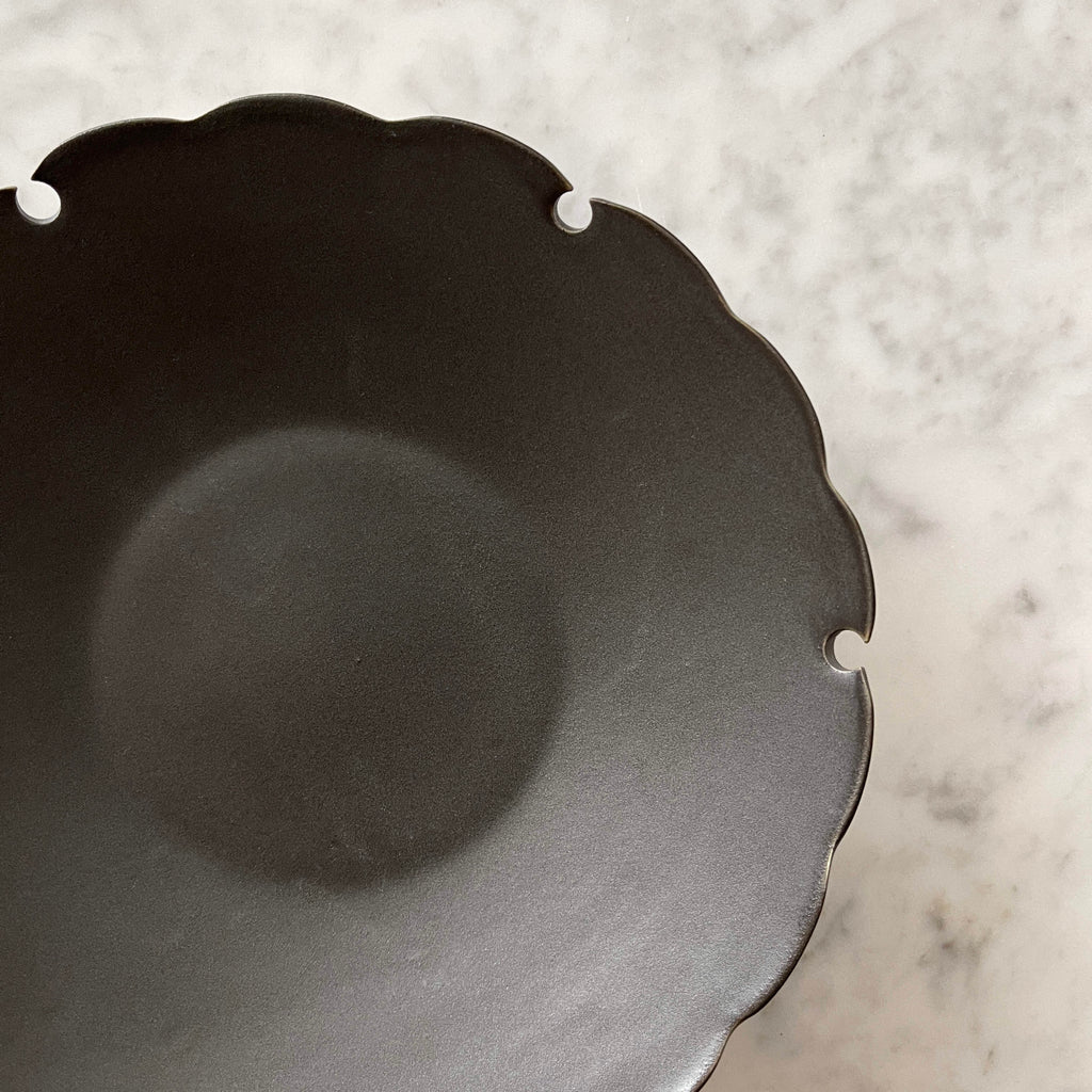 Yukiwa Plate by Yoshida Pottery