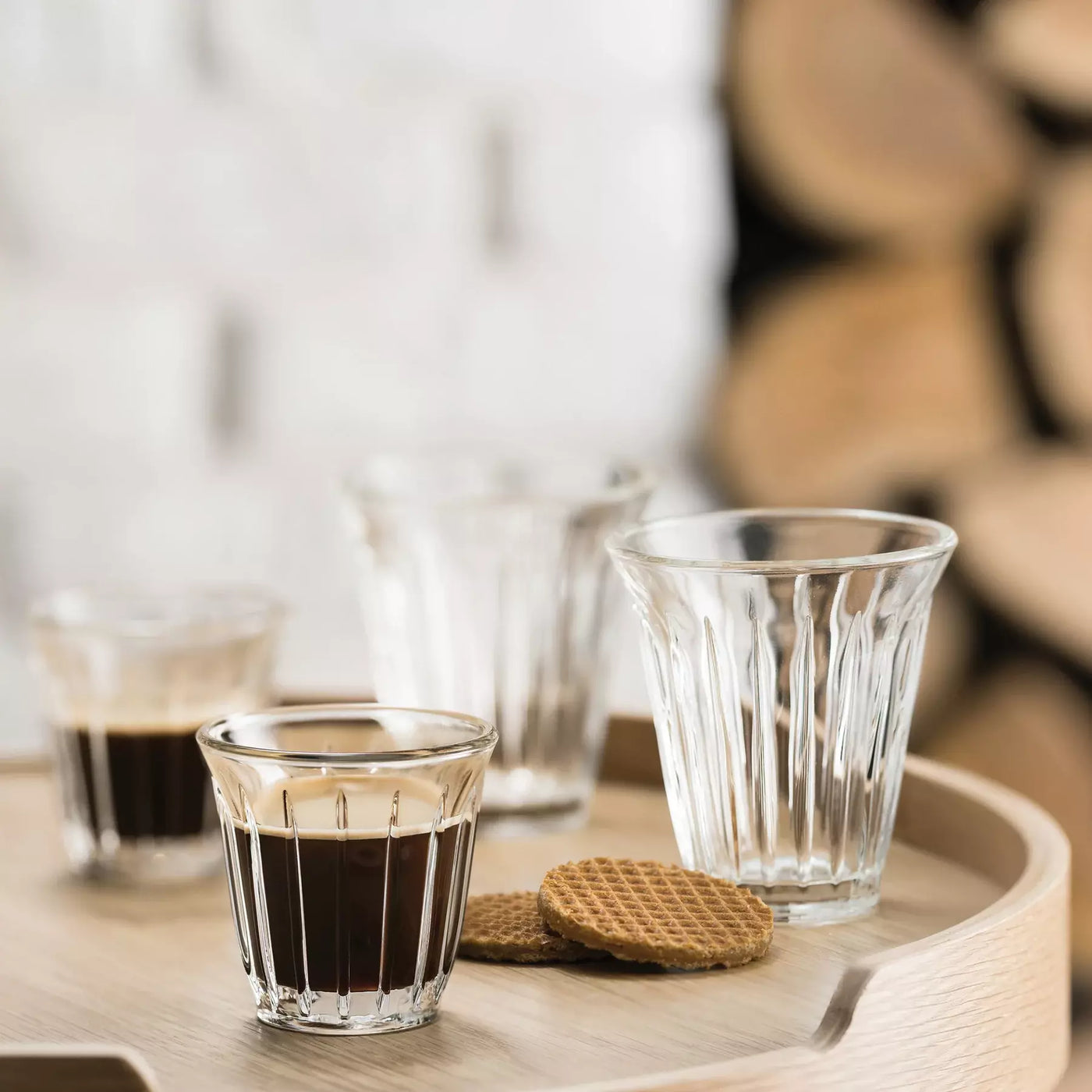 Zinc Coffee Glass Cup