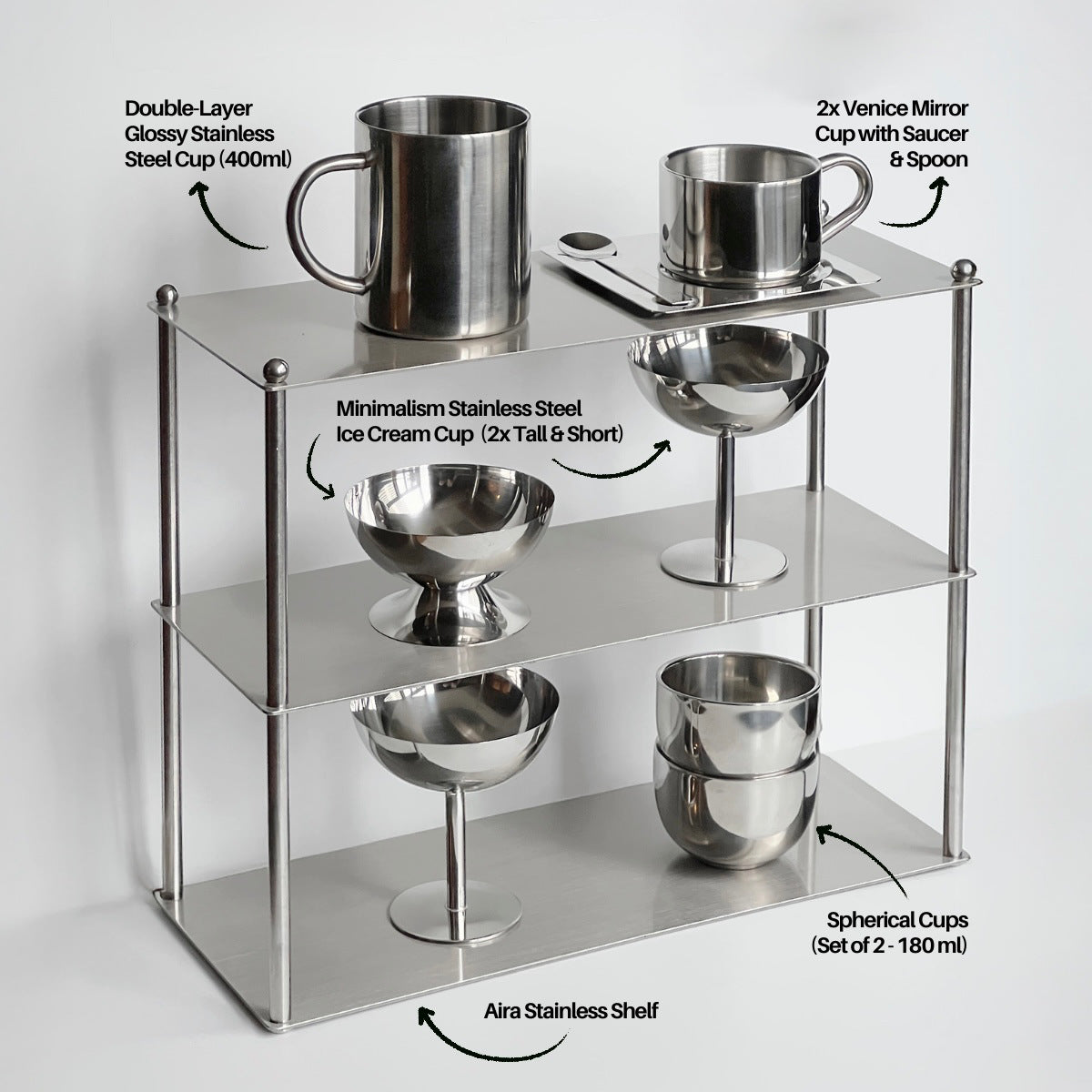 Aesthetic Stainless Bundle - Limited Offer