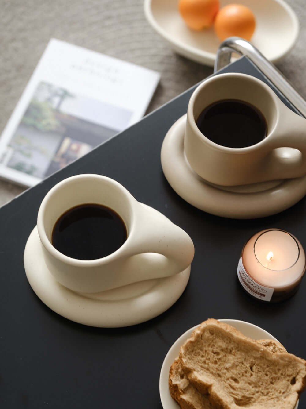 Artisan Nordic Chubby Mug & Plate