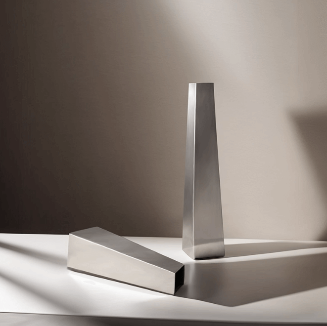 Arco Stainless Steel Vase
