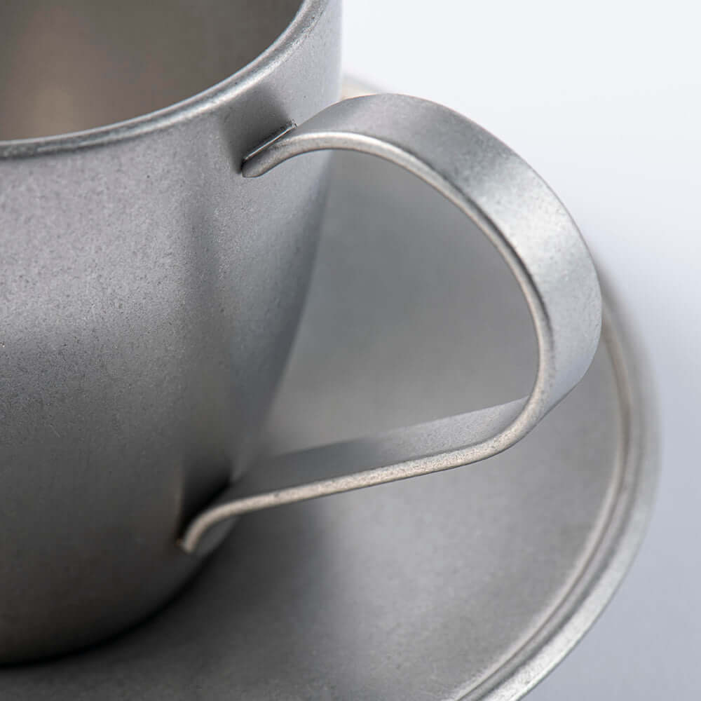 VINTAGE INOX Cup & Saucer