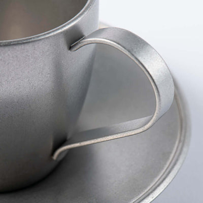 VINTAGE INOX Cup & Saucer