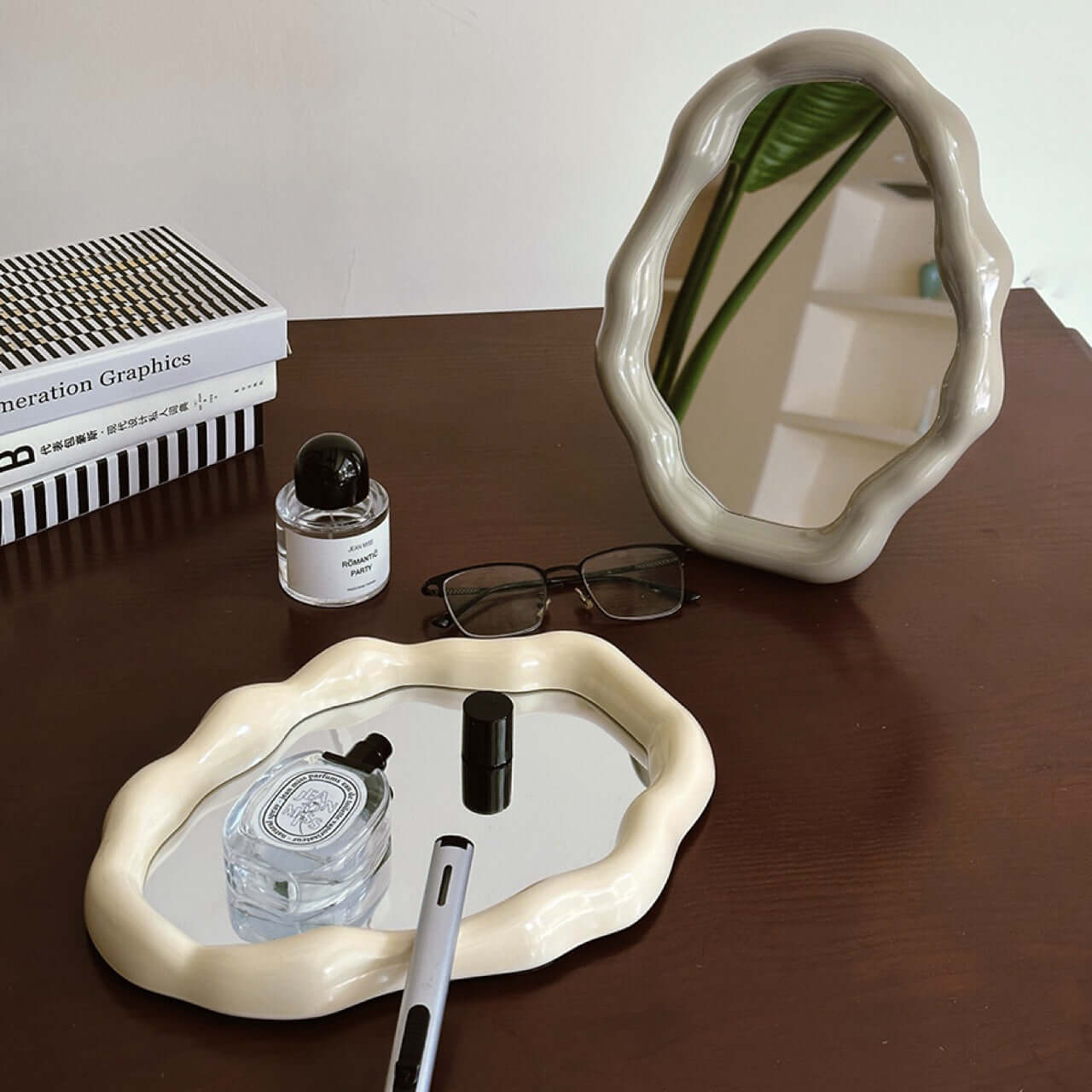 Nordic Cloud-Shaped Vanity Mirror