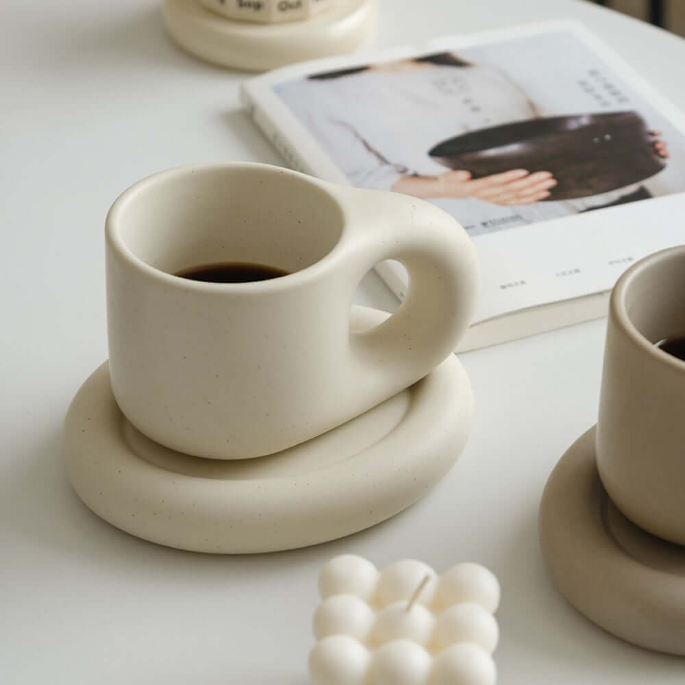 Artisan Nordic Chubby Mug & Plate