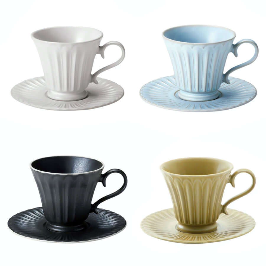 Storia Tall Coffee Cup & Saucer