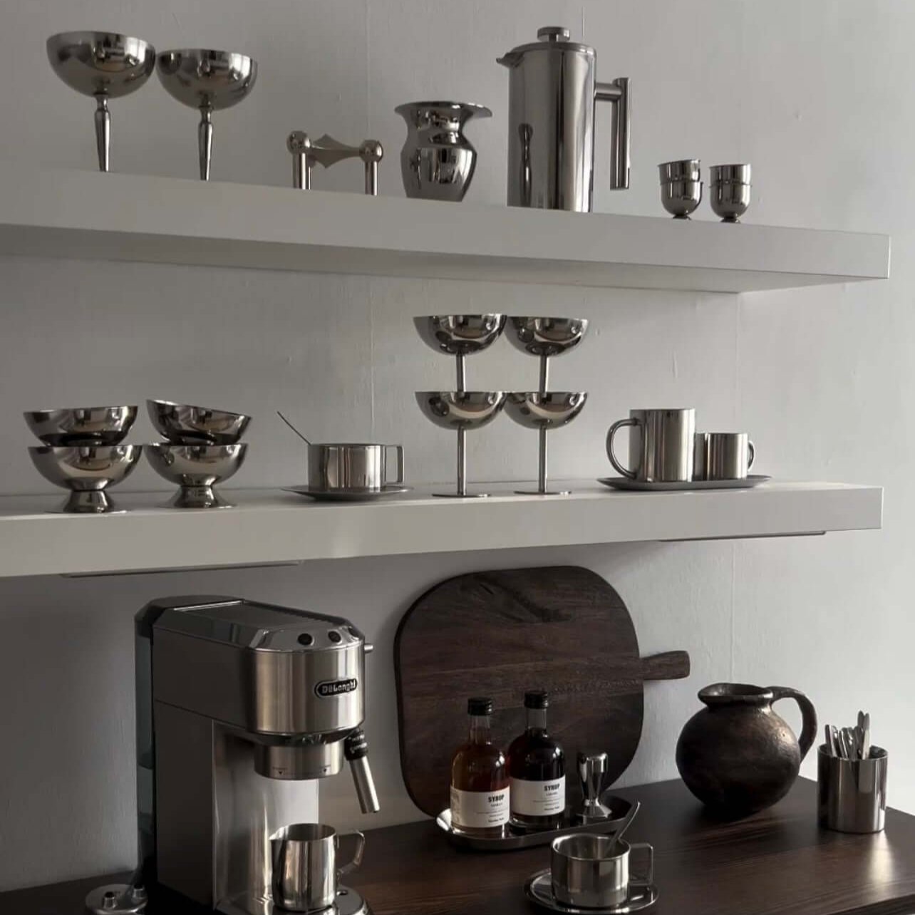 Minimalism Stainless Steel Ice Cream Cup